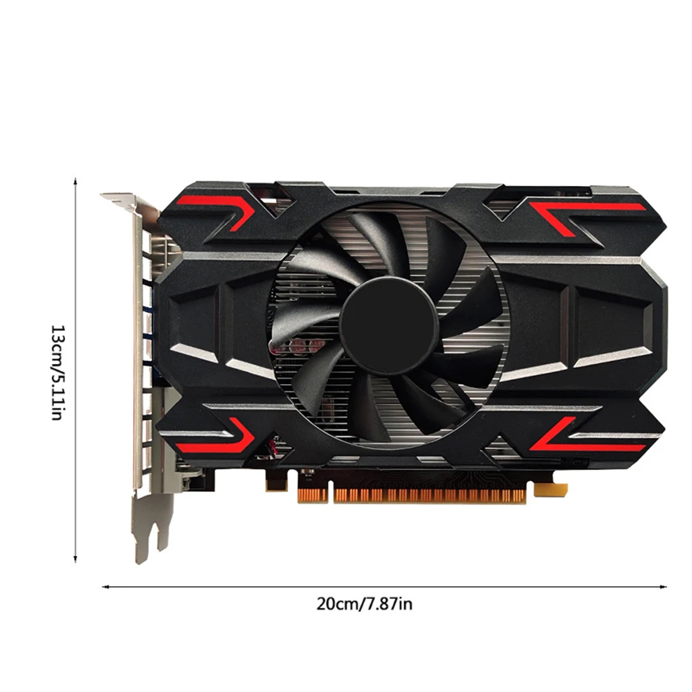 latest gpu for pc HD6770 Graphics Card PCIE PCI-E 2.0 1GB GDDR5 128Bit Video Card for AMD Radeon HD 6770 1G 128 Bit Support VGA DVI Interface GPU good video card for gaming pc Graphics Cards