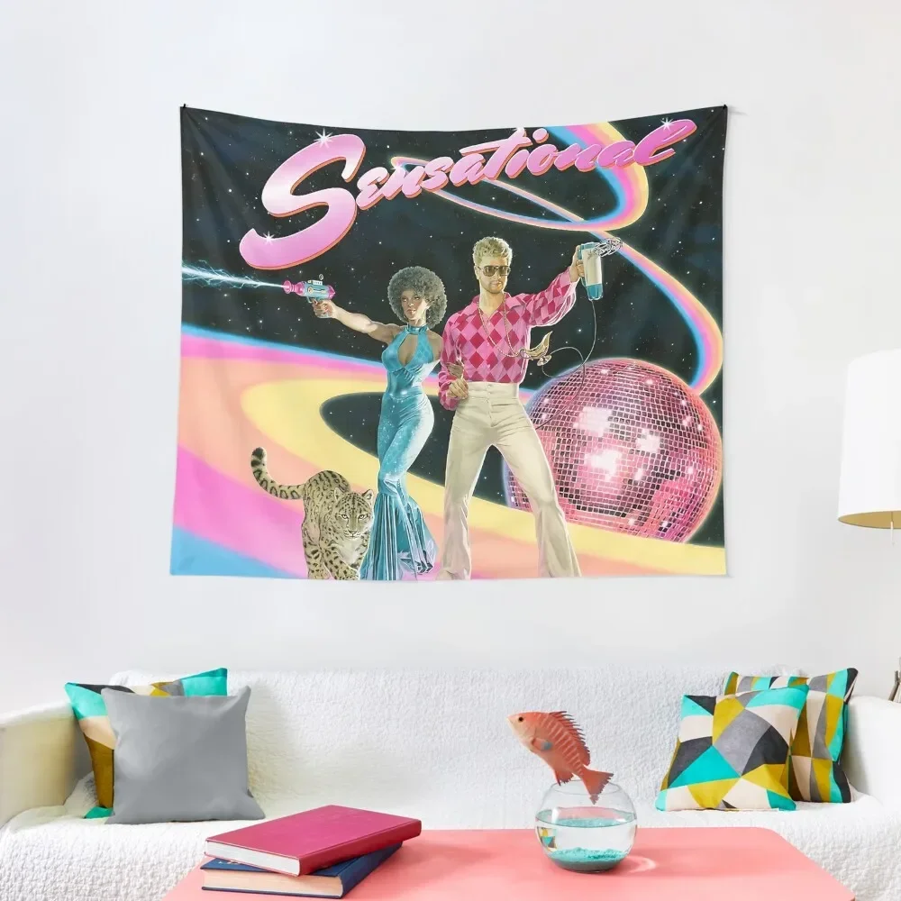 

Night Sensational Art Tapestry Wall Decoration Cute Room Things Wall Art Anime Decor Tapestry