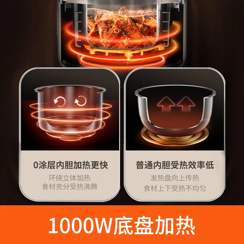 Joyoung Electric Pressure Cooker Household Pressure Cooker Multifunctional Rice Fully Automatic Integrated Intelligence