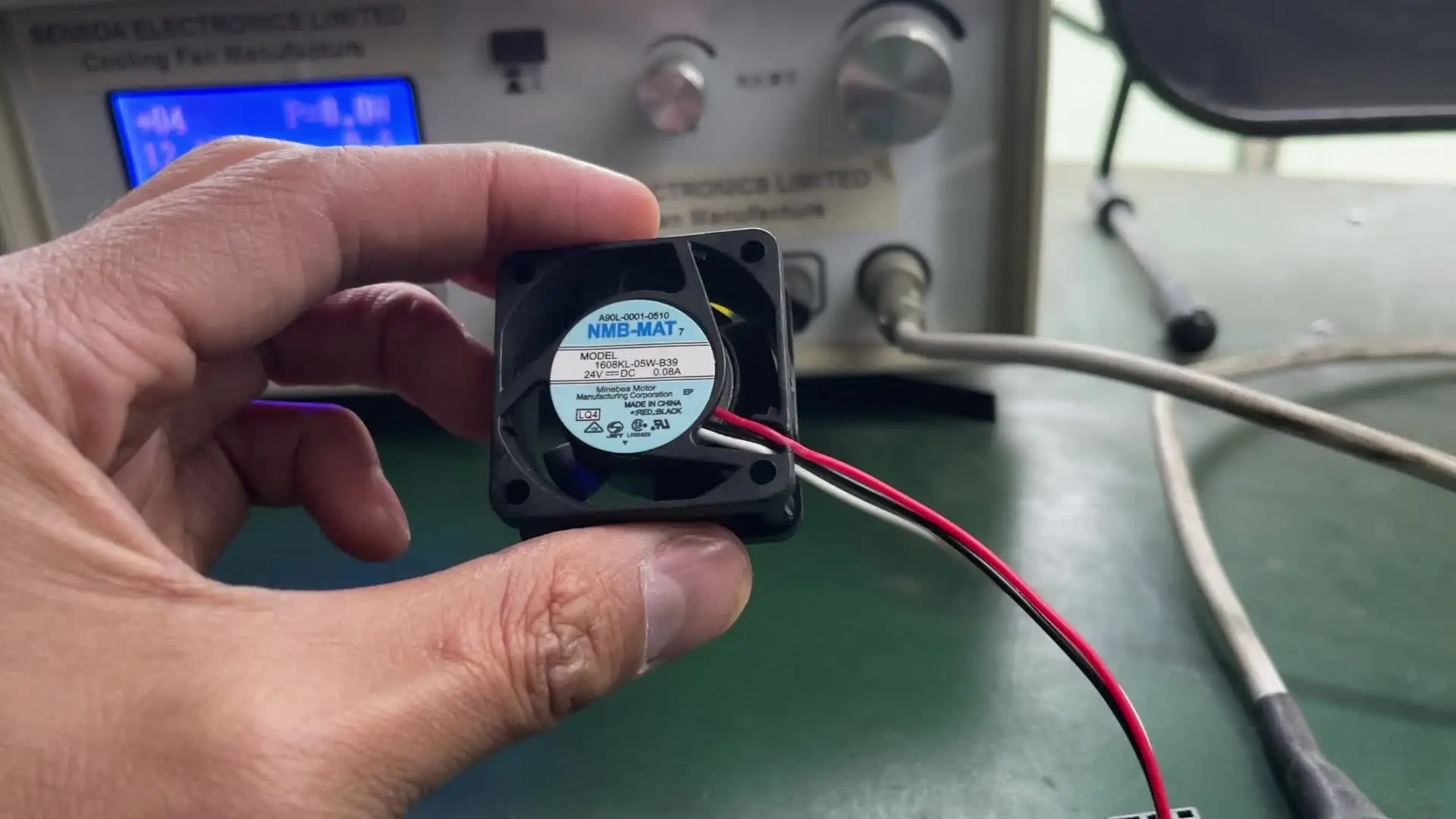 Ventola Raffreddamento Server 40x40x20 Ventola PC NMB-MAT 1608KL-05W-B69 - 40x40x20 Mm, 24V, Perfetta Per Raffreddamento PC E Server Ricambio Ventola Elettronica - Foto 8