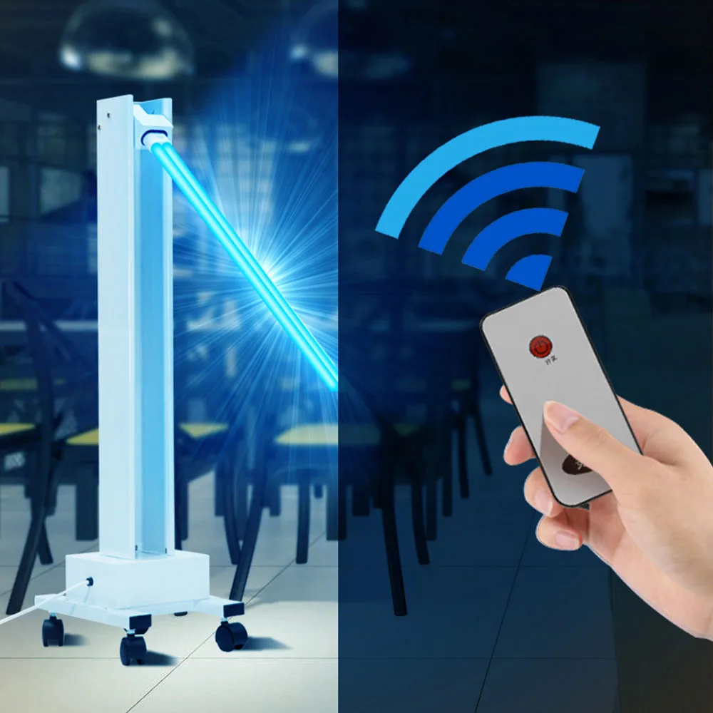 High-power Ultraviolet Disinfection Lamp Germicidal Lamp Kindergarten Hospital Factory Office Mobile Ozone Sterilization