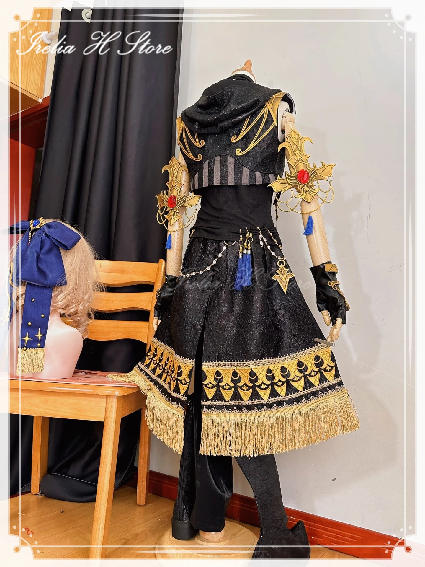 

Костюм женский для косплея Irelia H Store, Классическая фантазия, размер FF14, размер 90, костюм для Хэллоуина