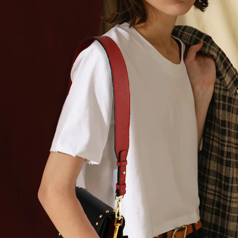 

Ремень на плечо 76-80 см, сумочка из искусственной кожи на ремне, короткая однотонная Регулируемая сменная сумка, аксессуары для сумок