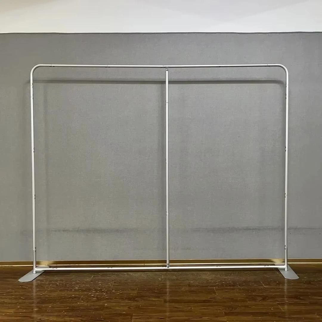 32mm Diameter Tubular Aluminum Frame with Oversized Base for Party Wedding Backdrop Stand Veil Stand Flower
