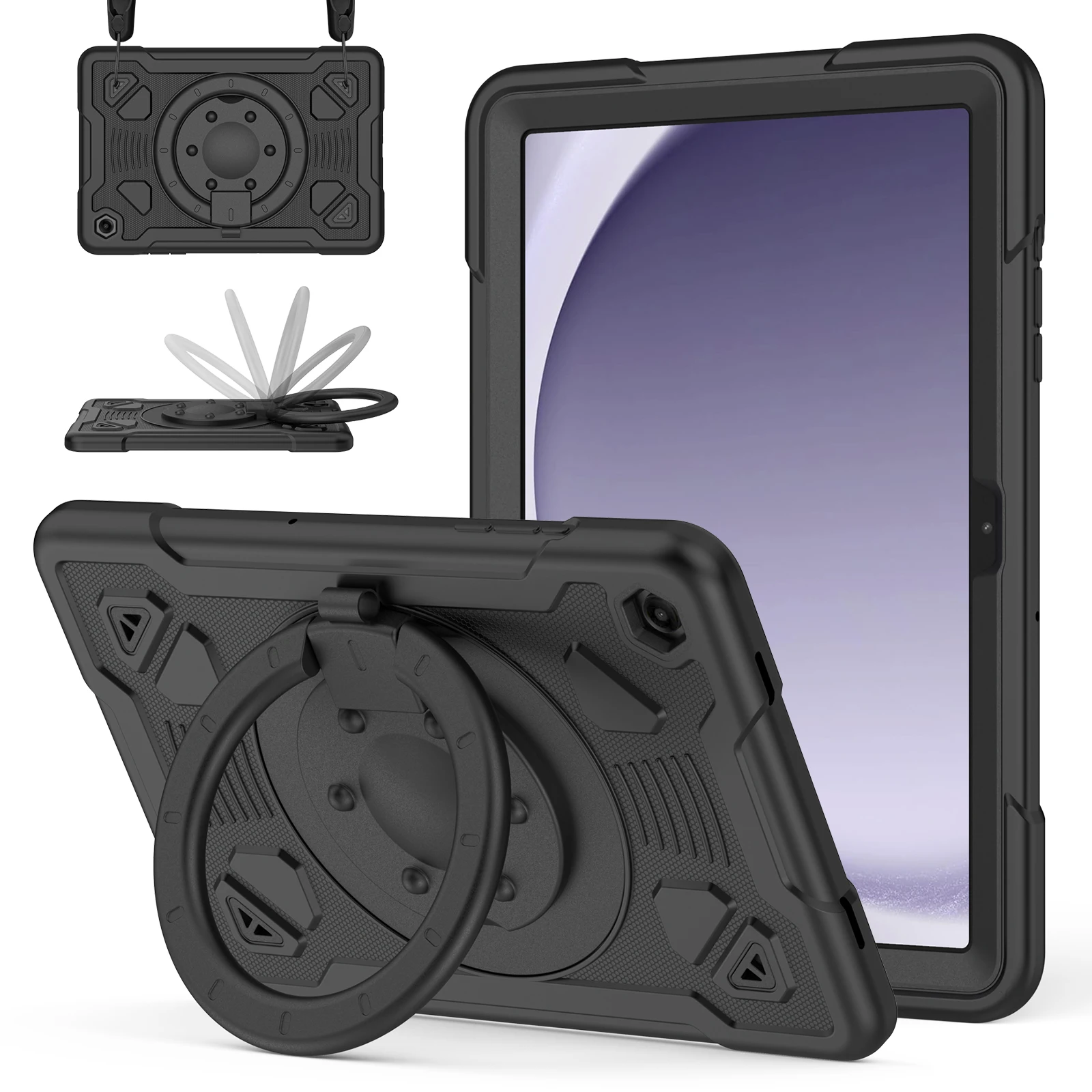 Vibrant Kids Tablet Case with Pen Tray and Enhanced Protection