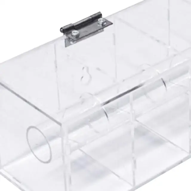 Porta Etichette Trasparenti | 50 Pezzi 4x2 Cm | Supporti In Acrilico Per Nomi E Informazioni | Per Ufficio E Negozio - Foto 10