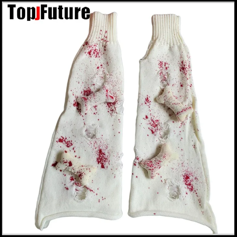 Kobiety Dziewczyna Leg Warmers Y2K Goth Boot Covers Harajuku Punk