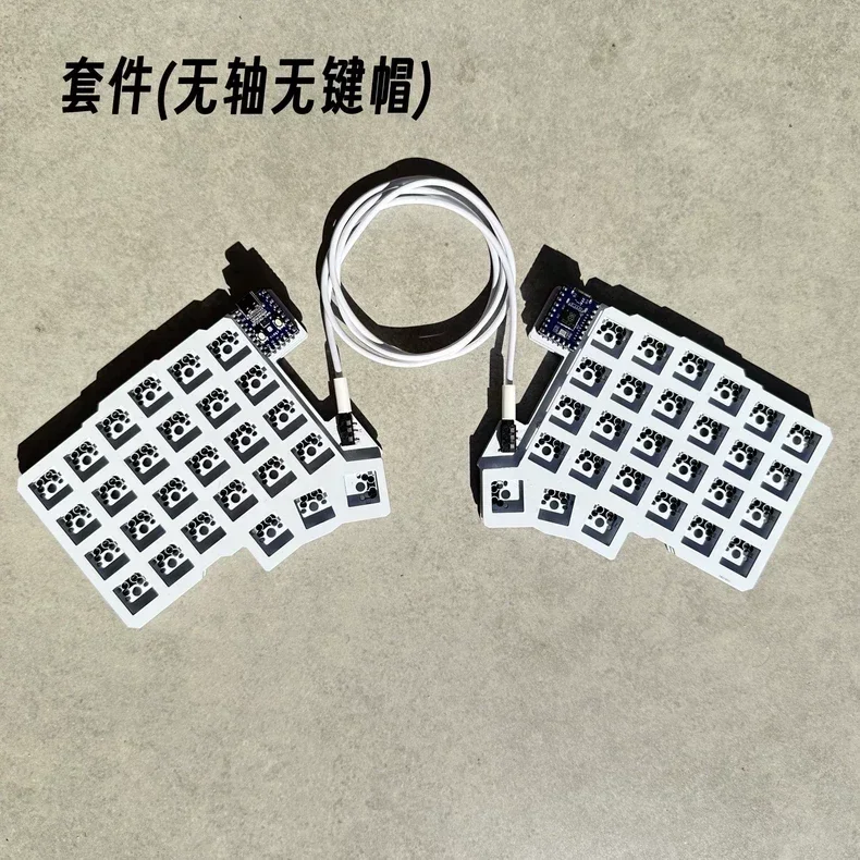 Silakka54 分割キーボード有線ホットスワップサポート QMK/VIAL