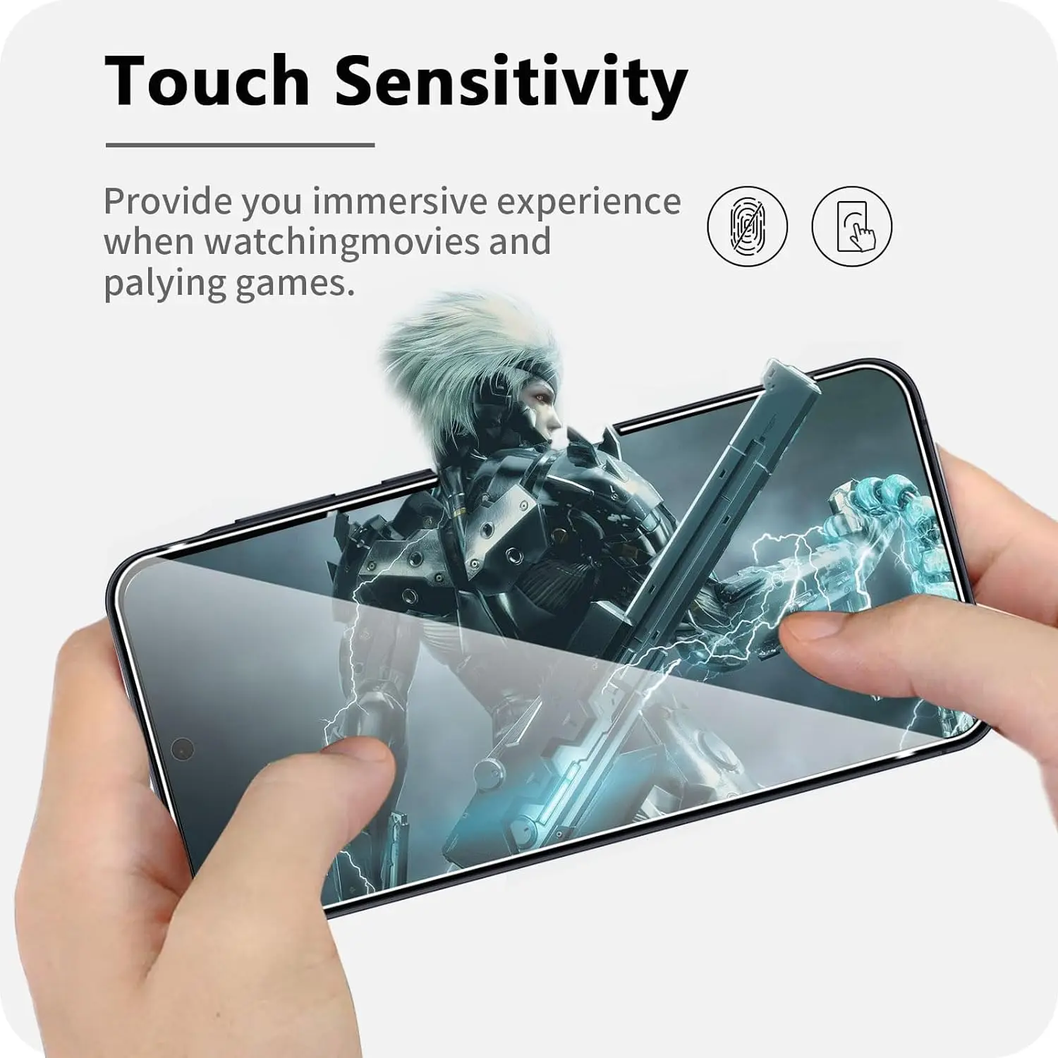 Premium 10D Tempered Glass Screen Protector Film - Available in 1 or 4 Pack