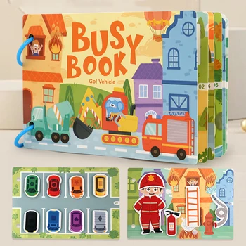 Montessori Busy Book 1
