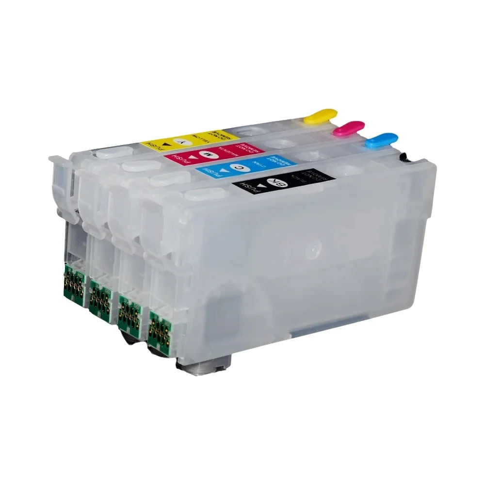 Europe 405 405XL Refill Ink Cartridge With Ink Epson WF 3820 3825 4820 4825 4830 7830 7835 7840 Printer With Syringe