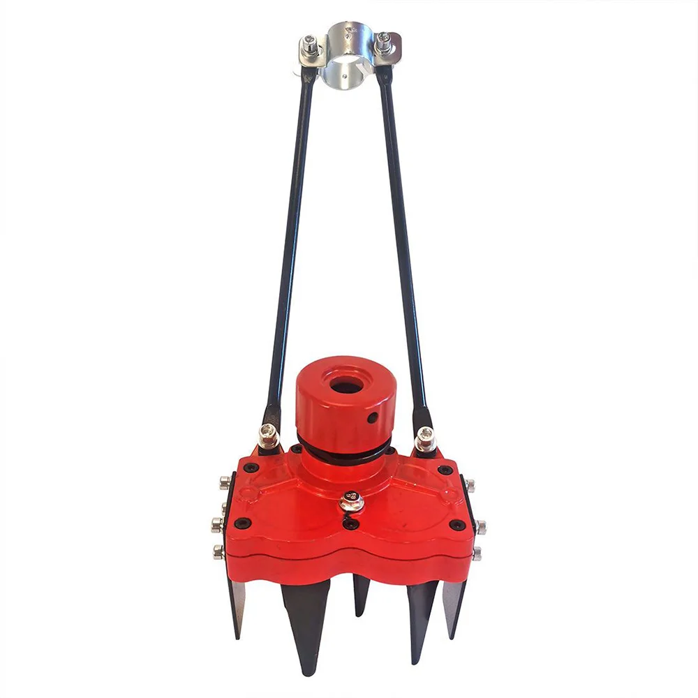 

Головка грабли из алюминиевого сплава, 4-зубчатая головка, эффективный инструмент для садов и овощей