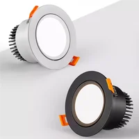 High-performance Embedded LED Downlight Angle Adjustable 5W7W9W12W15W20W COB Anti-Glare Dimmable Ceiling Light Spotlights CRI98 - Image 3