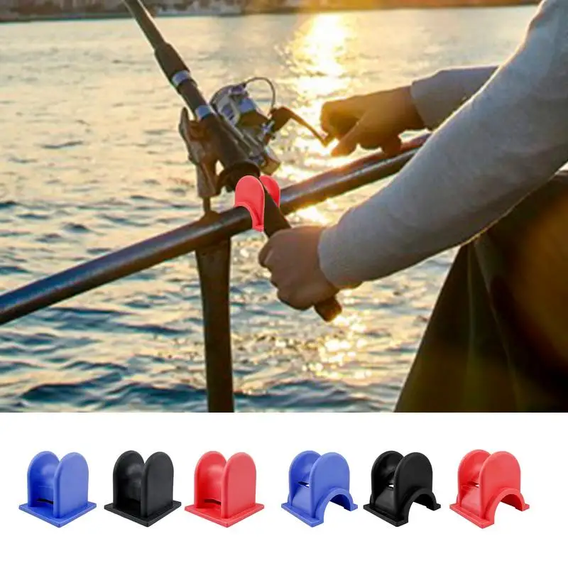 Portacanna Da Pesca Keeper Lure Bait Holder Portacanna A Forma Di U Per Barca Canna Da Pesca Marina Attrezzatura Da Pesca Accessori Portatili