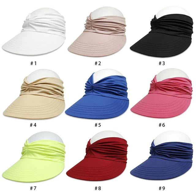 2023 Flexible Adult Hat for Women Anti-UV Wide Brim Visor Hat Easy To Carry  Travel Caps Fashion Beach Summer Sun Protection Hats - AliExpress