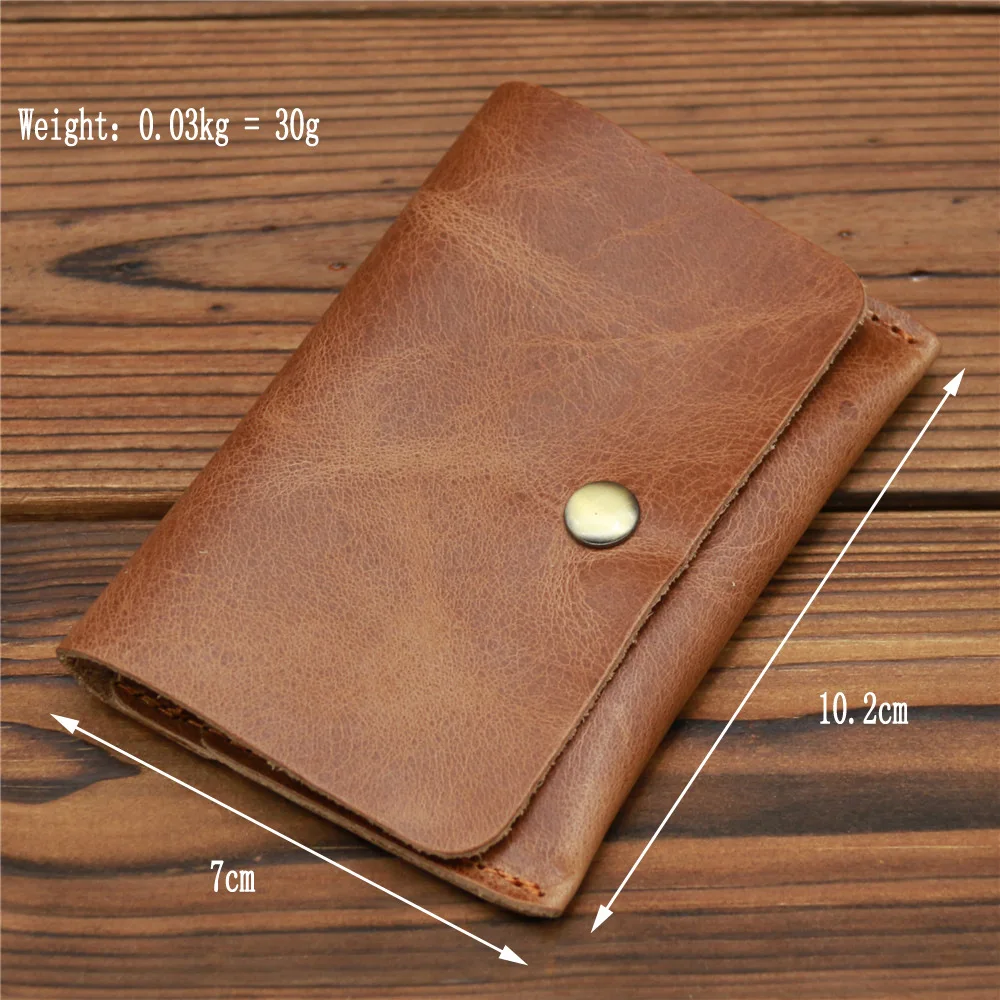 Portafoglio porta carte da uomo portamonete in vera pelle portamonete da donna Mini borsa pochette da uomo femminile portafoglio piccolo da uomo