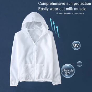 UPF Clothing Jackets Summer Women Windbreaker Quick-Drying Waterproof Cycling Fishing Sunscreen Shirt Lightweight Breathable 3