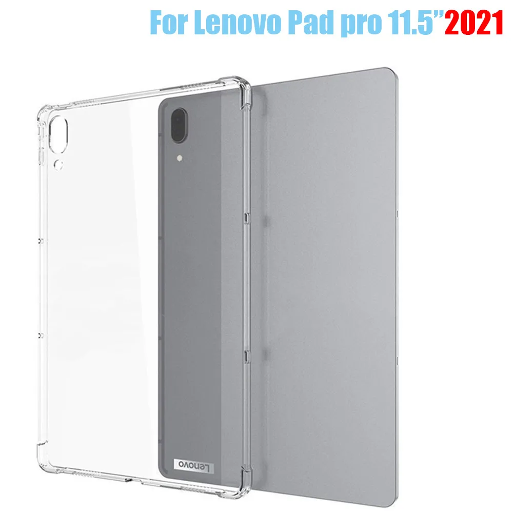 

Tablet case for Lenovo Tab Pad Pro 11.5" 2021 Silicone soft shell Airbag cover Transparent protection funda for Xiaoxin pad pro