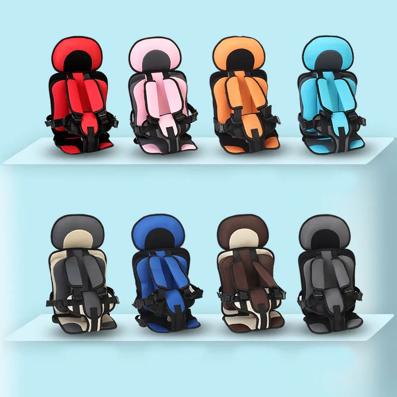 New Child Safety Seat Mat Adjustable Stroller Seat Pad For 6 Months To 12 Years Old Breathable Chairs Mats Baby Car Seat Cushion