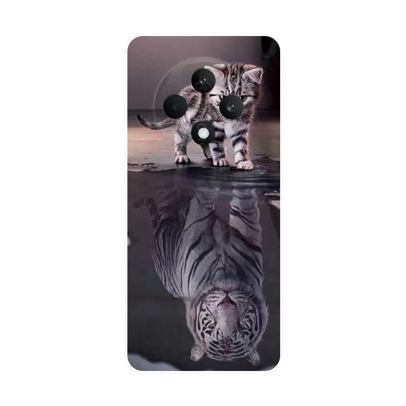 Wolf Design Soft Silicone Bumper Phone Case Cover