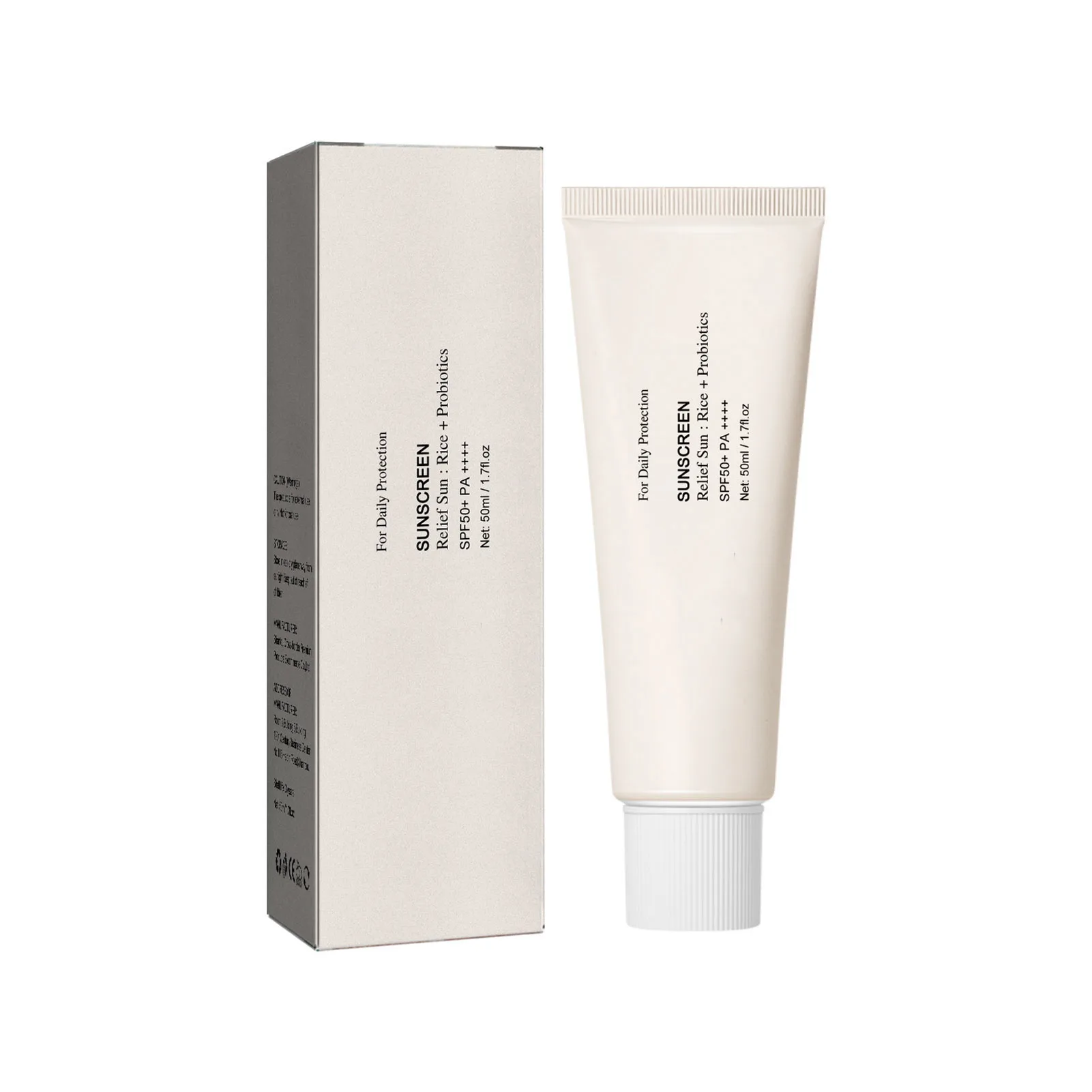 

50ml Radiant Rice Probiotic Sunscreen Hydrating Sun Protect Technology Sunscreen Women's Face Sun Protect for Outdoor Activities