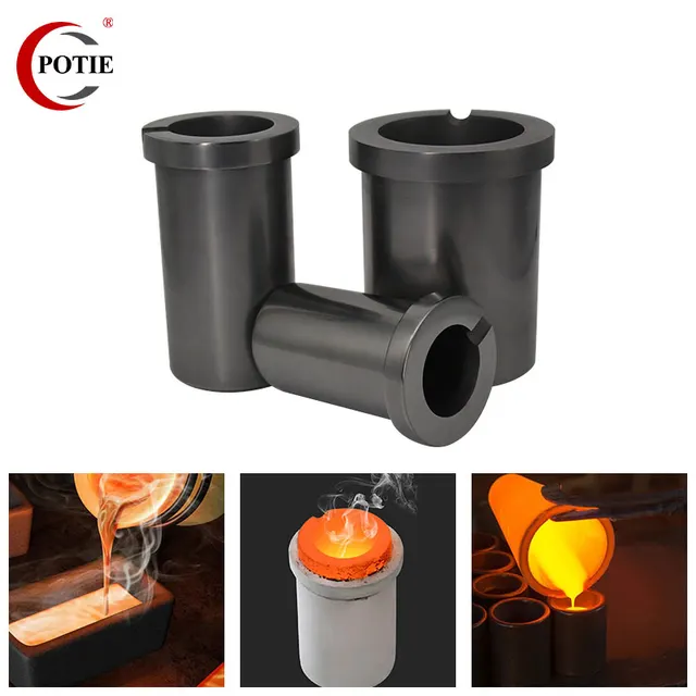 Crogiolo In Ceramica Per Fusione 500g - Per Oro, Argento, Rame, Forno Fusione, Refusione - Foto 8