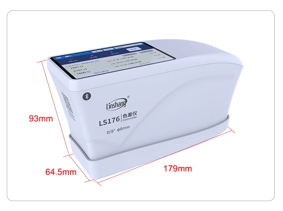 Spectrophotometers Spectro Colorimeter LS176 D/8° Whiteness and Yellowness Spect