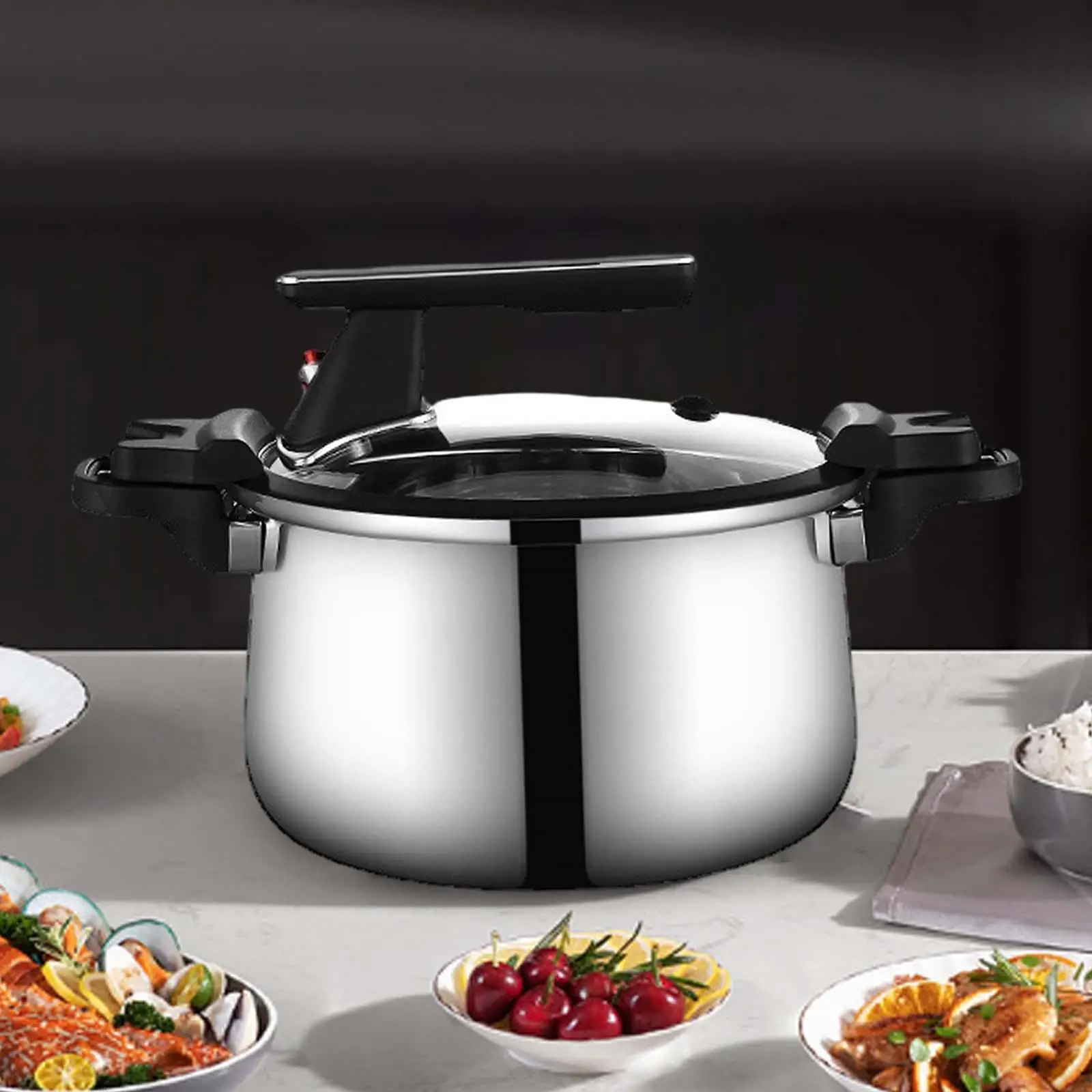Pressure Cooker Energy Saving Kitchen Soup Pot for Restaurants Hotel Camping