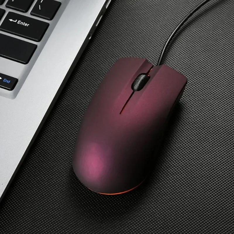 USB 3D 유선 마우스 광학 1200 DPI 게임용 마우스 노트북 노트북 PC 데스크탑 컴퓨터용 Macbook 울트라 씬