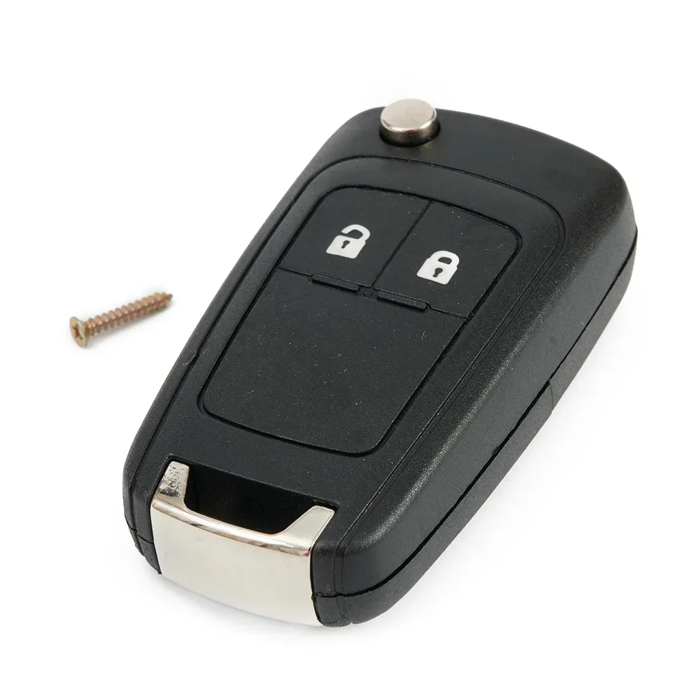 Car key shell 2/3Buttons Car Remote Key Shell Case Cover For Chevrolet Spark/Orlando/Aveo Flip Folding Key Shell Replacement