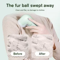 Clothes Bobble Fluff Shaver USB Operated Electric Fur Defuzzer 850mAh Portable Lint Remover Household Cleaning Tool 2