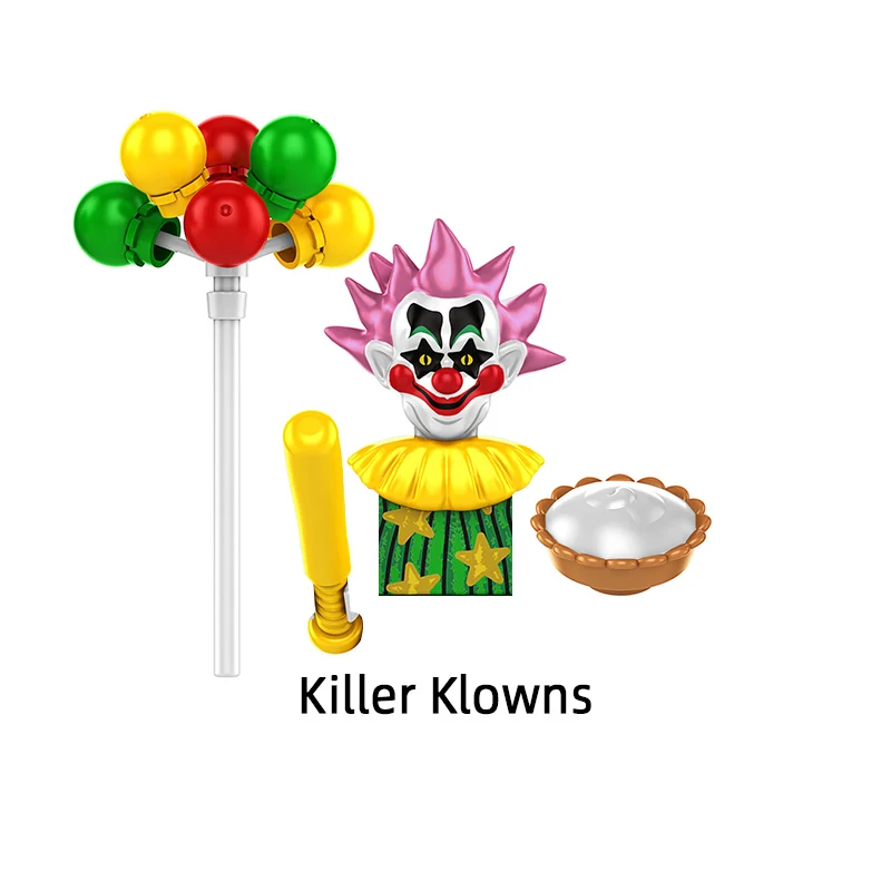 우주 공간 모델 블록의 킬러 Klowns MOC 벽돌 세트 선물 어린이를위한 장난감 TP1001