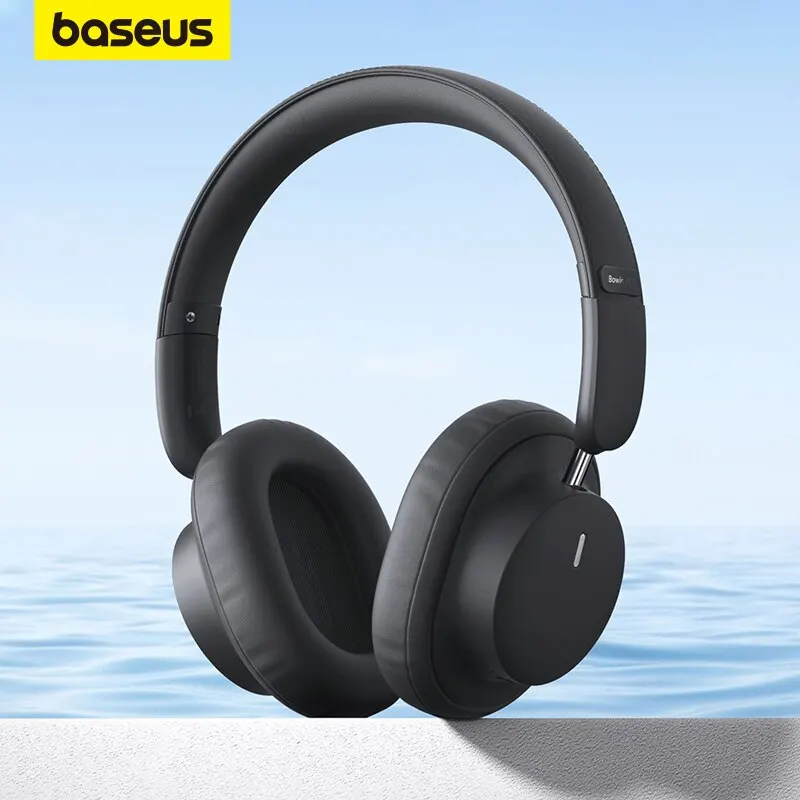  Baseus Bowie D03 Wireless Headphone Bluetooth 5.3 40mm Driver Over the Ear Headsets 30hours Playtime Wireless/Wired Earphones 