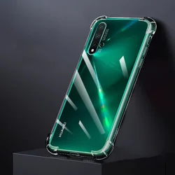 Luxury Airbag Drop Resistance Phone Case - High-Quality Mobile Back Cover for Huawei Nova 5E (Clear)
