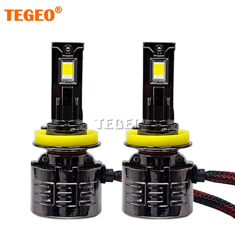 

2PCS TEGEO H11 LED Headlight For Car H7 LED H4 9005 HB3 9006 HB4 6000K 32000LM 240W 12V Canbus LED Auto Headlamp Light Bulbs