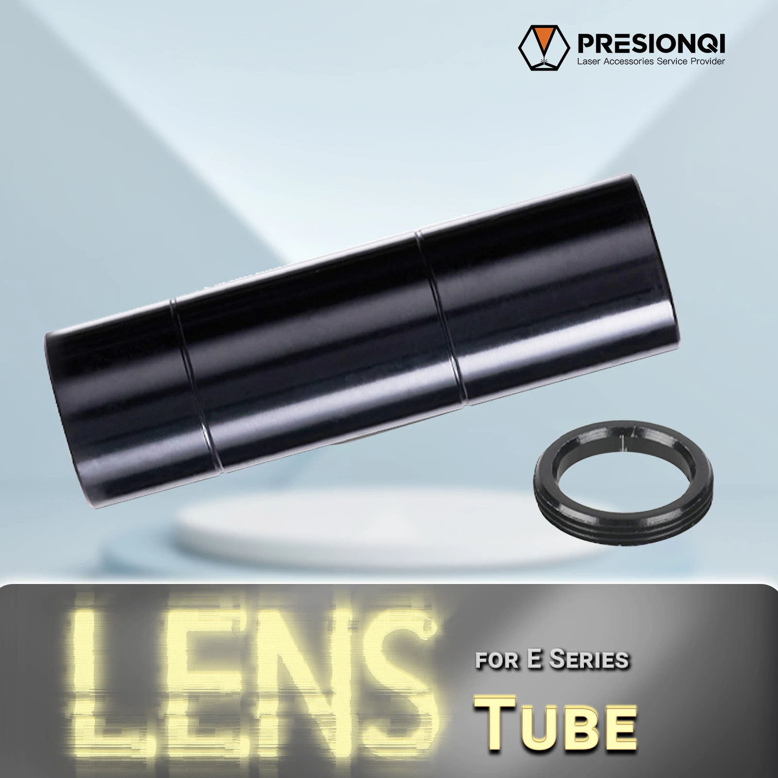 

PRESIONQI C&E Series CO2 Lens Tube Outer Diameter 24mm for Lens Dia.20mm FL50.8/63.5/101.6MM for CO2 Laser Cutting Machine