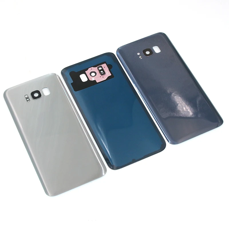Back Cover For Samsung Galaxy S8 G950 G950F S8+ Plus G955 G955F Battery Case Rear Glass Door Housing Lid Panel Shell Repair Part phone back cover,glass phone back cover,glass battery cover,samsung phone case
