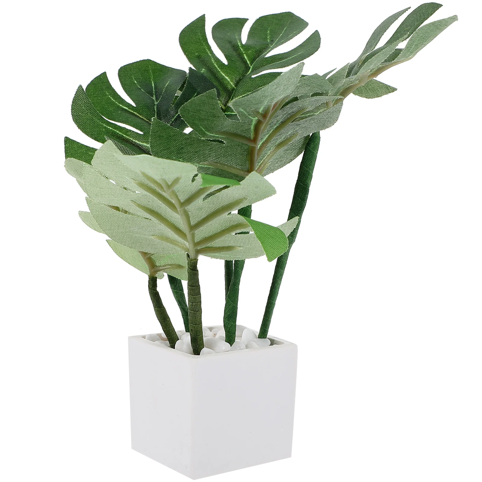 

Miniature Dollhouse Potted Plants Palm Model Trees Mini Plant In Pot Decor Bonsai Tiny Greenery Model Fairy Garden