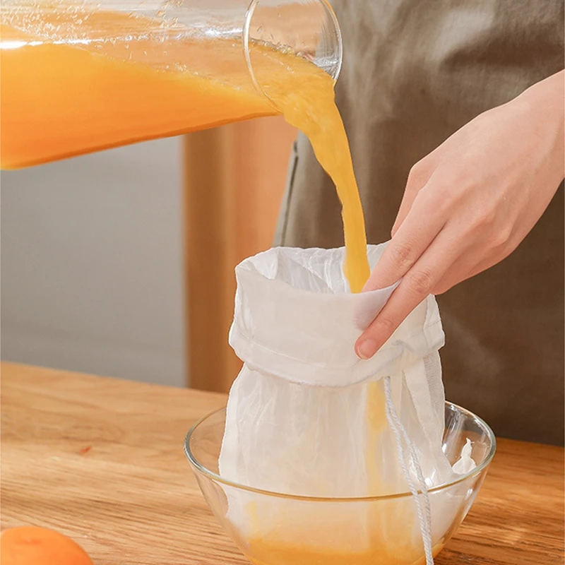 Sac De Filtration De Bière Homebrew Sacs De Brassage à Oid Réutilisables Sac Filtrant à Mailles Fines Pour Uits Pomme Raisin Vin Presse Brassage Passoires Sacs