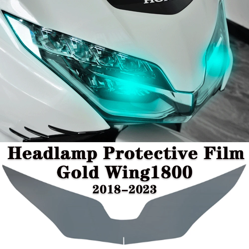 

GL1800 Accessiores Motorcycle Headlight Cover Protective Film For Honda GoldWing1800 GL1800 F6B 2018-2023 TPU Protective Film