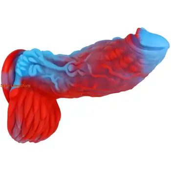 Dragon Monster Dildo Huge Penis with Suction Cup Big Dick Animal Anal Dildo Vagina Massager Masturbator For Men Women Sex Toys 6