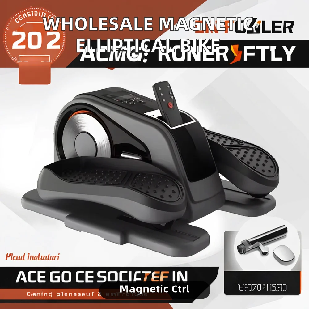 Manual Magnetic Cross Trainer Exercise Bike 3