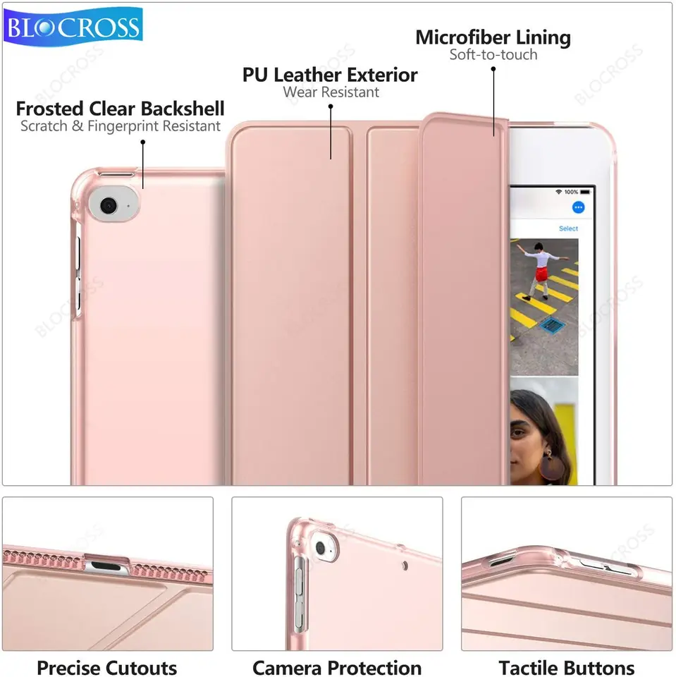 Funda iPad 第 8 世代ケース Apple iPad 8 2020 10.2 A2270 A2428 自動