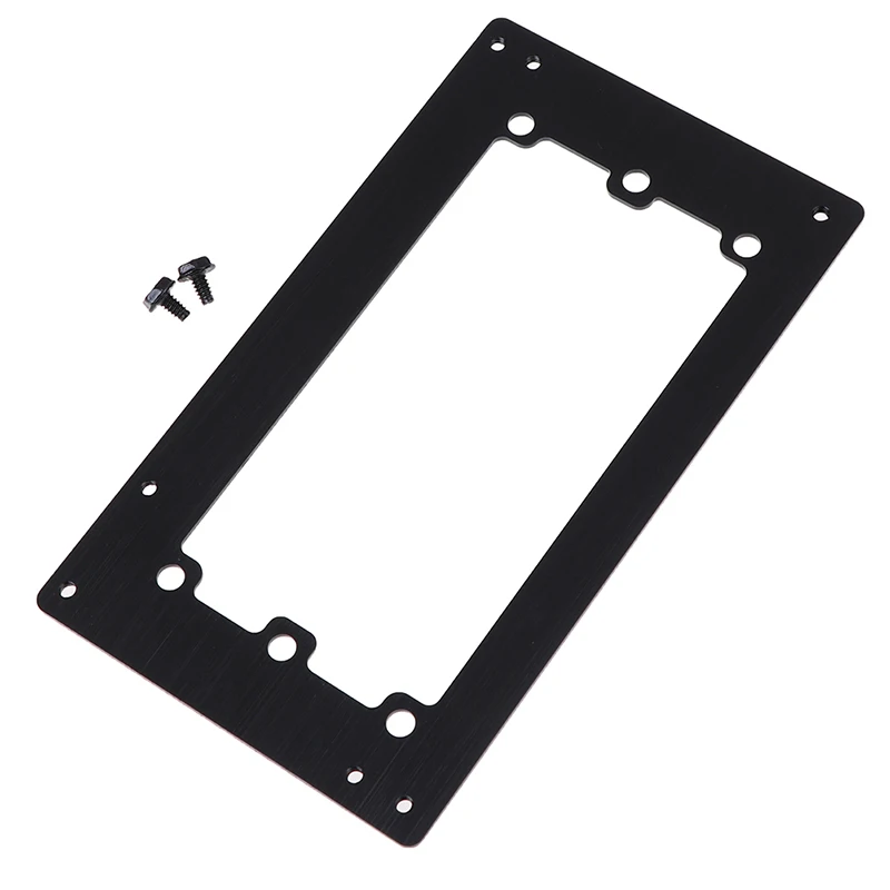 Masaüstü ATX güç kaynağı saptırma bilgisayar küçük şasi SFX güç ATX braketi MATX dönüşüm çerçeve vidalar ile siyah gümüş