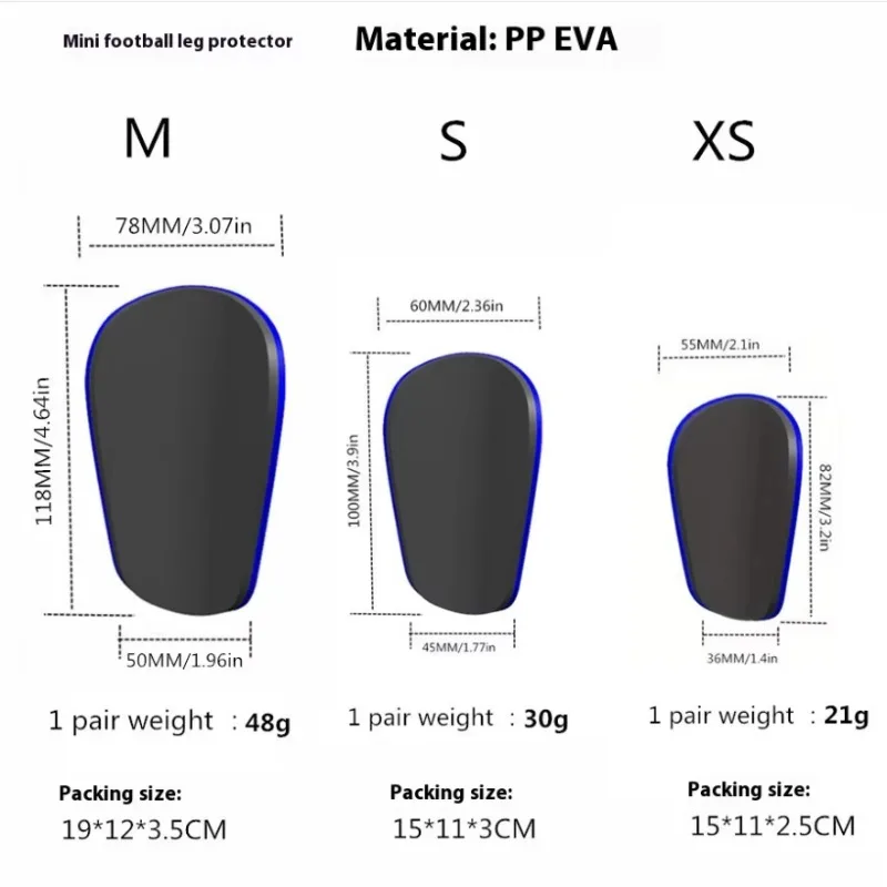 1Pair Soccer Leg Pads For Kids And Adults Mini Training Shin Pads For Soccer Training Equipment Shin Feet Guard