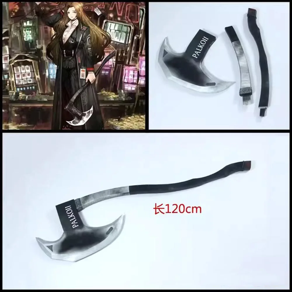 

Anime 120CM Rodion Axe Weapon Cosplay Props Games Limbus Company Weapon Halloween Carnival Hand Made Prop