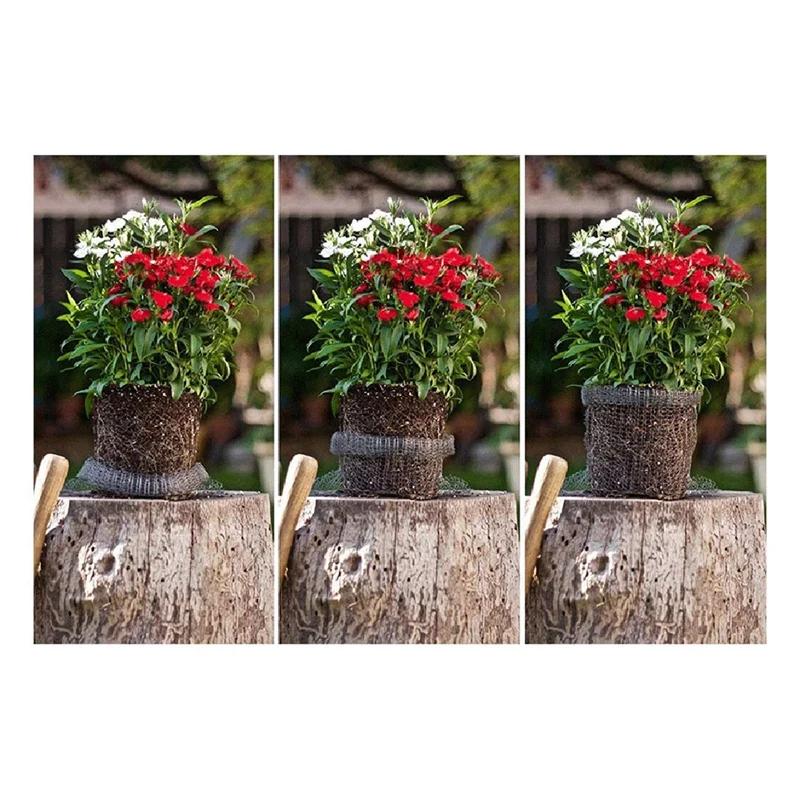 Plant Root Guard Baskets 12 Pcs Root Guard Wire Basket Cages Underground Stainless Steel Wire For Plants In Garden