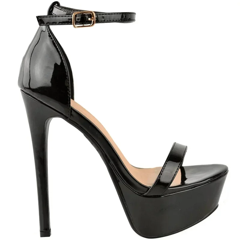 Women Sandals Women High Heels Open Toes 14cm High Heels Nightclub Platform Party Wedding Jazz Dance Shoes Big Size 44