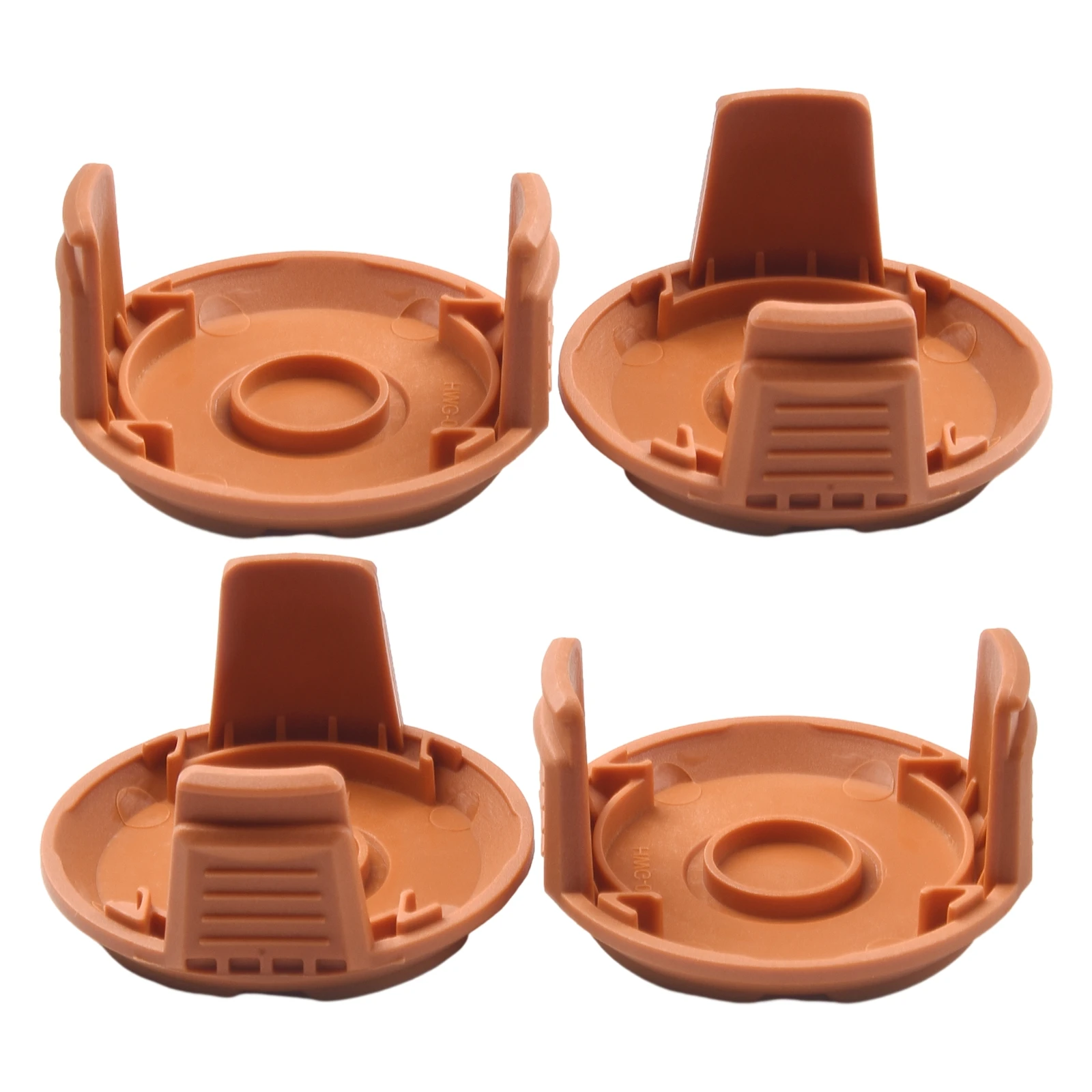 Set Of 4 Replacement Spool Line Cap Covers Compatible With For Worx WG150 WG160 WG163 WG165 WG175 WG180 String Trimmer