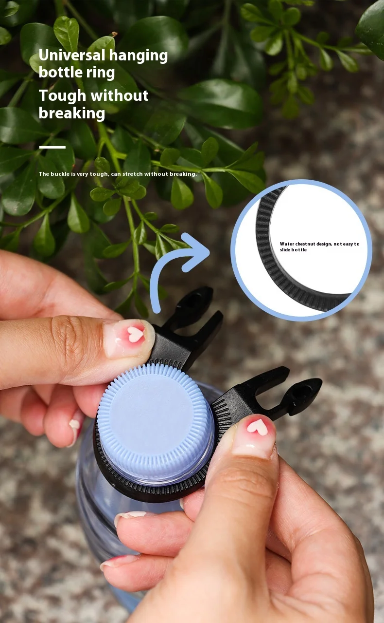 Rugged Nylon Water Bottle Holder with Secure Strap for Easy Hydration